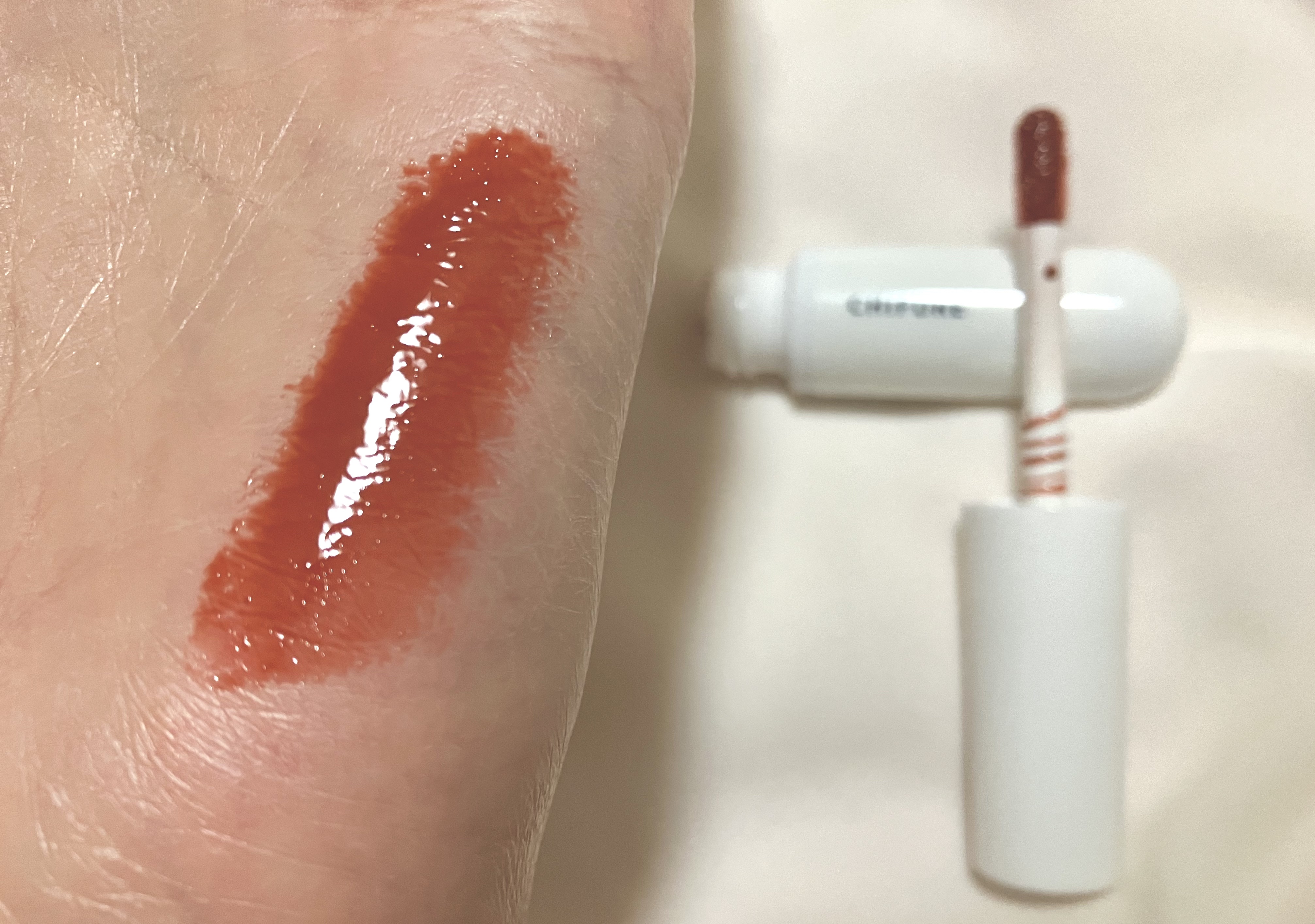 ティント リップ ジェル/ちふれ/リップティントを使ったクチコミ（2枚目）