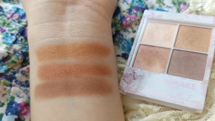 シルキースフレアイズ/キャンメイク/アイシャドウパレットを使ったクチコミ(2枚目)