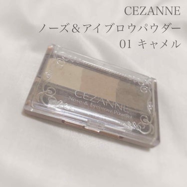 ノーズ＆アイブロウパウダー/CEZANNE/パウダーアイブロウを使ったクチコミ（1枚目）