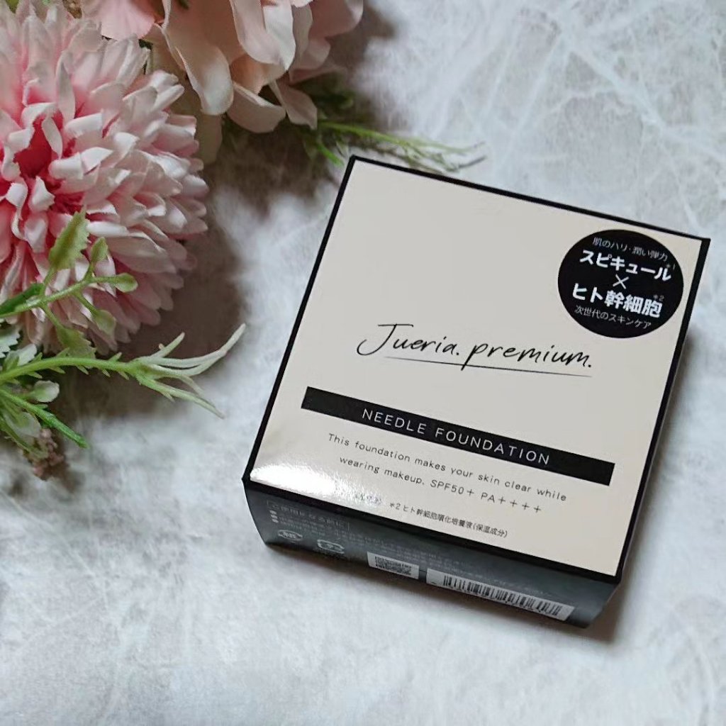 プレミアムニードルファンデーション/ジュエリアプレミアム/クッションファンデーションを使ったクチコミ（1枚目）