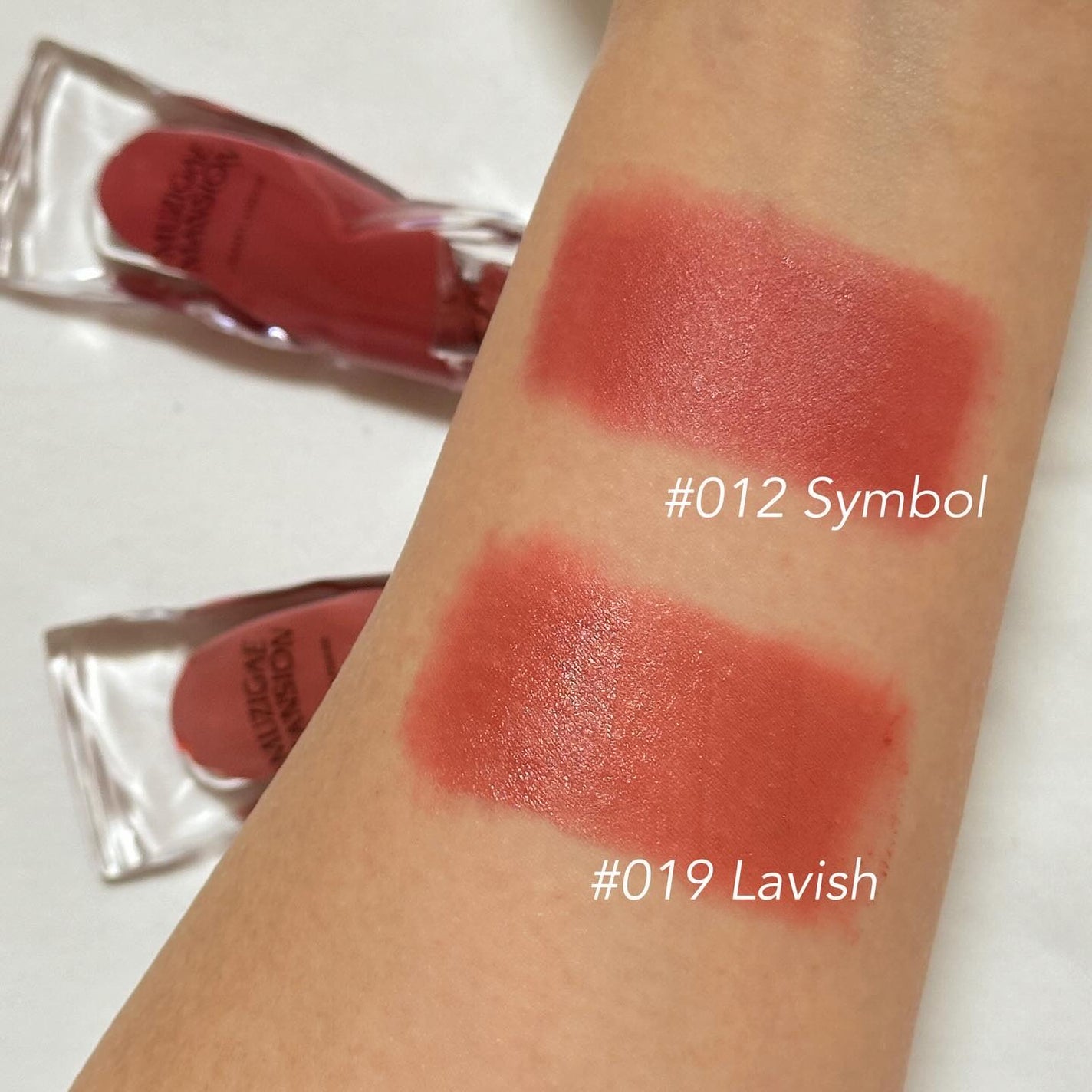 オブジェリキッド/MUZIGAE MANSION/口紅を使ったクチコミ(4枚目)