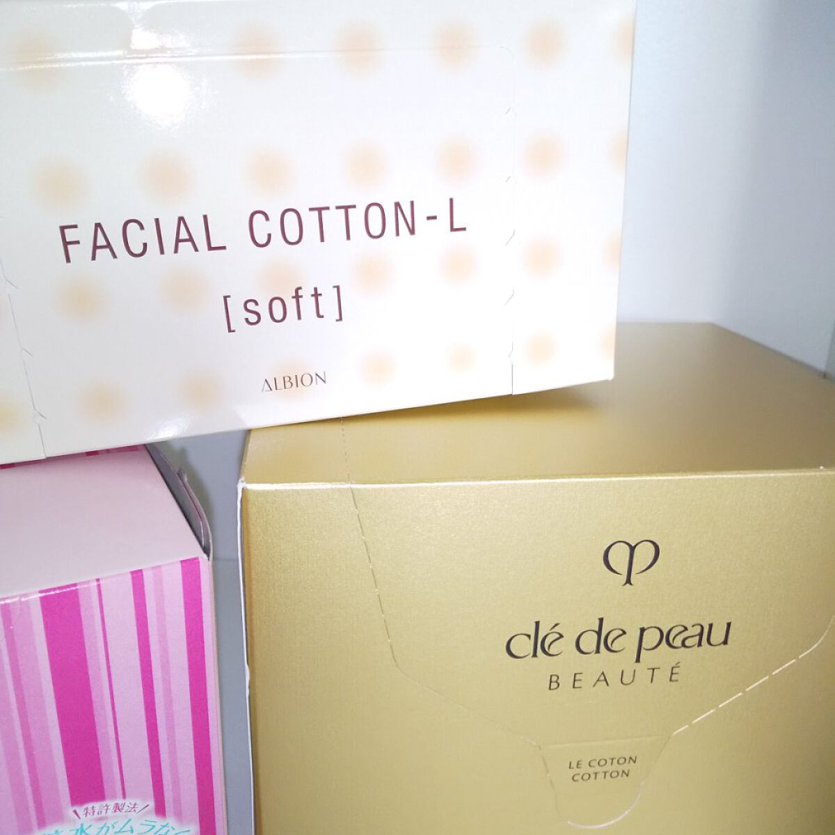 ル・コトン/クレ・ド・ポー ボーテ/コットンを使ったクチコミ（3枚目）