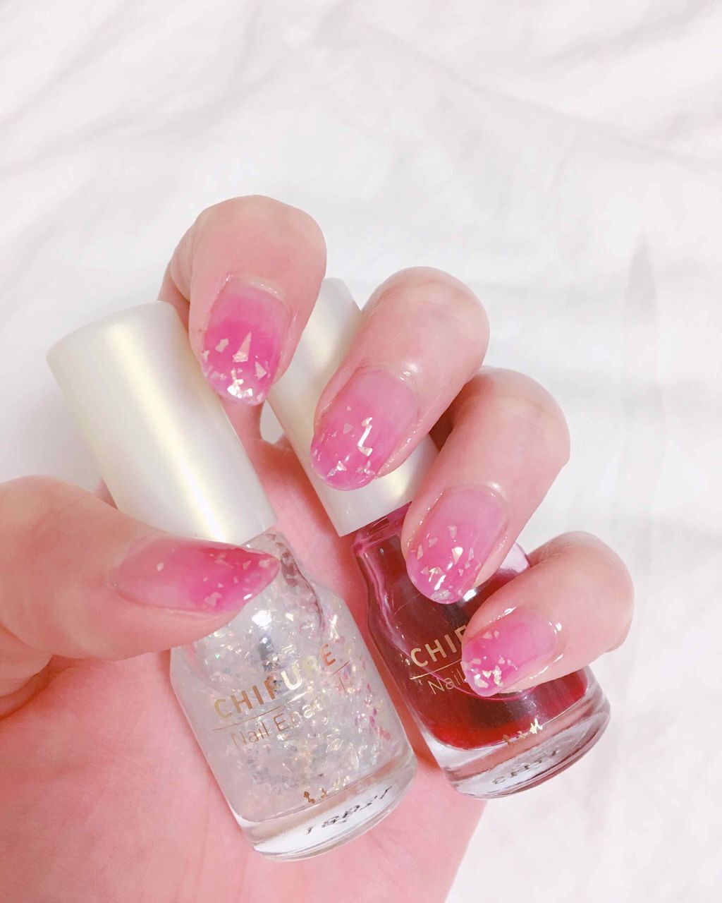 ネイル エナメル/ちふれ/マニキュアを使ったクチコミ（1枚目）