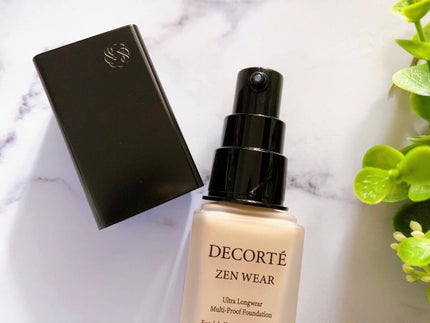 ゼン ウェア フルイド/DECORTÉ/リキッドファンデーションを使ったクチコミ(2枚目)