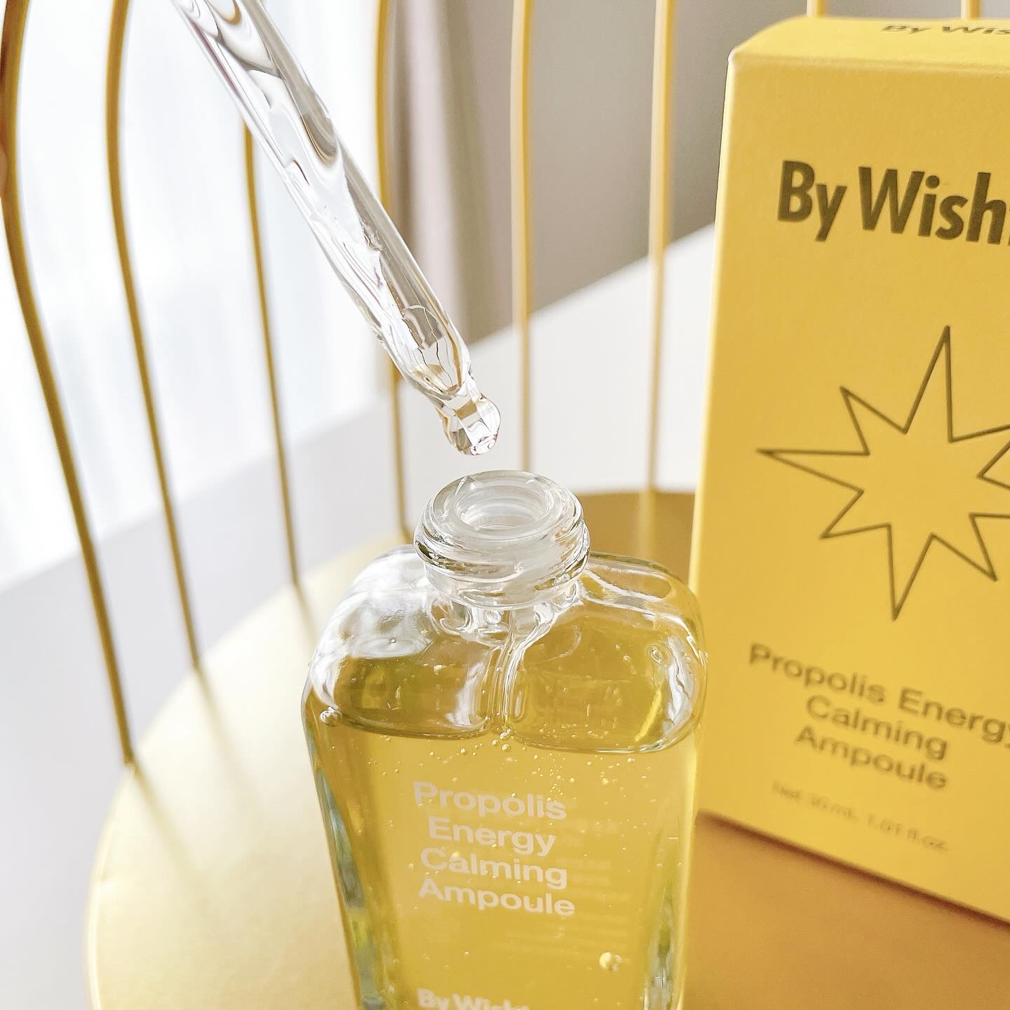 プロポリスエナジーカーミングアンプル/By Wishtrend/美容液を使ったクチコミ（3枚目）