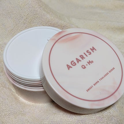 キューミースウィートボムタラソスクラブ ピオニーブーケの香り/AGARISM/ボディスクラブを使ったクチコミ(5枚目)