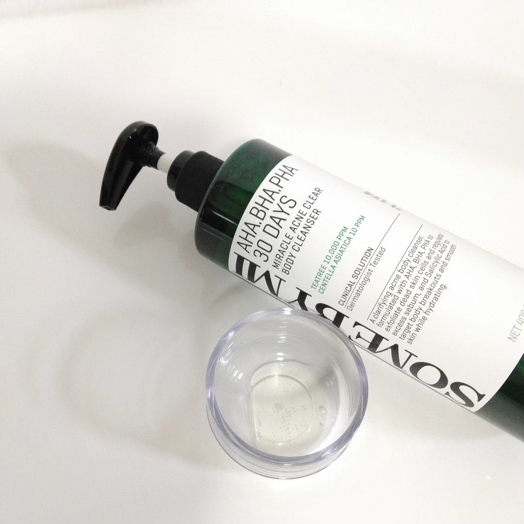 AHA·BHA·PHA 30デイズミラクルアクネボディクレンザー/SOME BY MI/ボディソープを使ったクチコミ（2枚目）