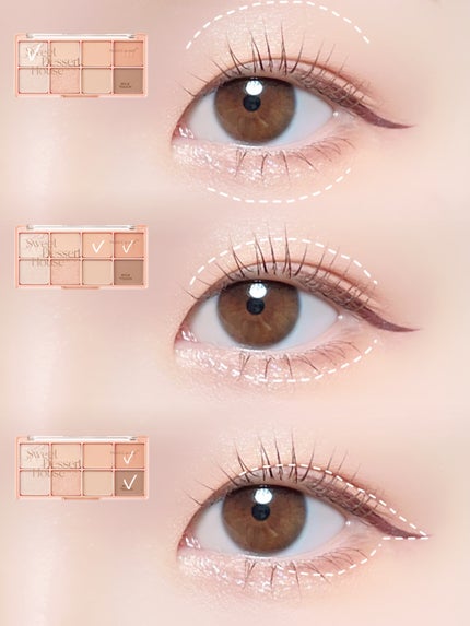 フェアリージュエルアイグリッター/Milk Touch/グリッターを使ったクチコミ(2枚目)