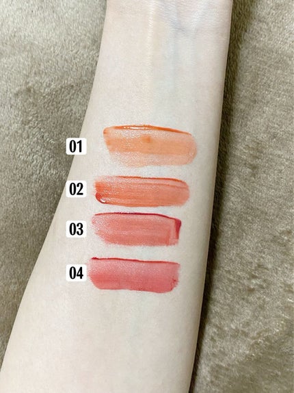 ヌードグロスティント/dasique/リップティントを使ったクチコミ(4枚目)