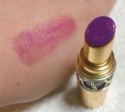 ルージュ ヴォリュプテ シャイン/YVES SAINT LAURENT BEAUTE/口紅を使ったクチコミ(2枚目)