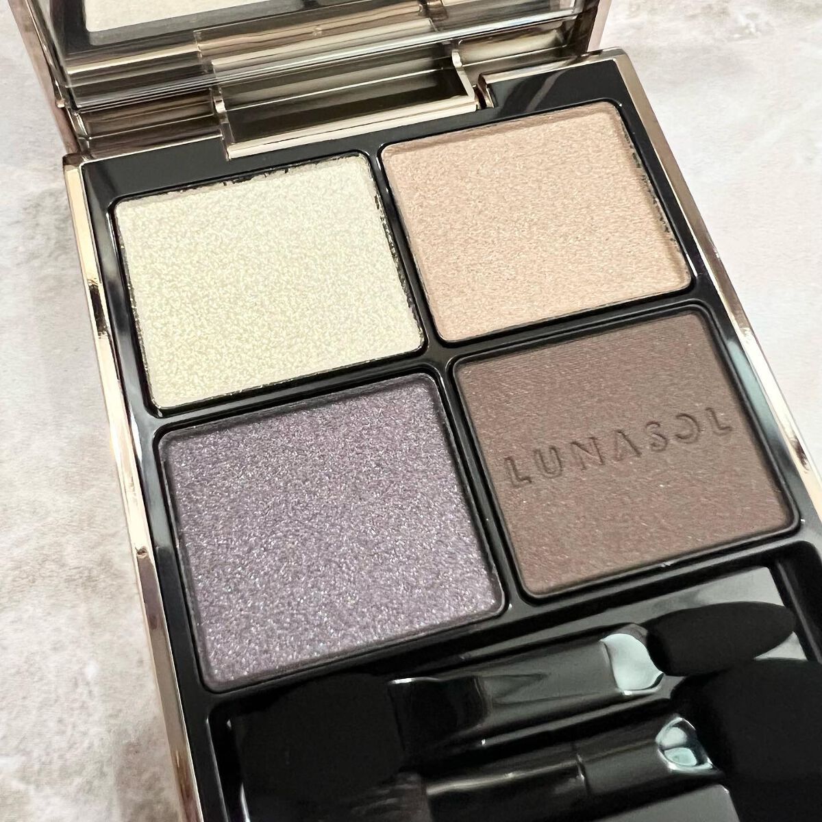 アイカラーレーション/LUNASOL/アイシャドウパレットを使ったクチコミ(3枚目)