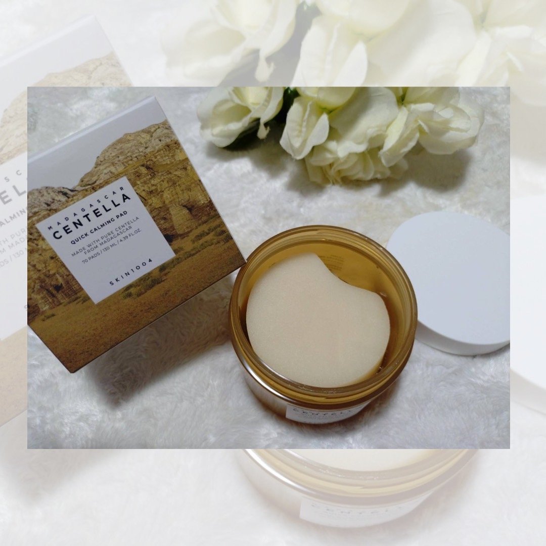 センテラ クイックカーミングパッド/SKIN1004/トナーパッドを使ったクチコミ（2枚目）