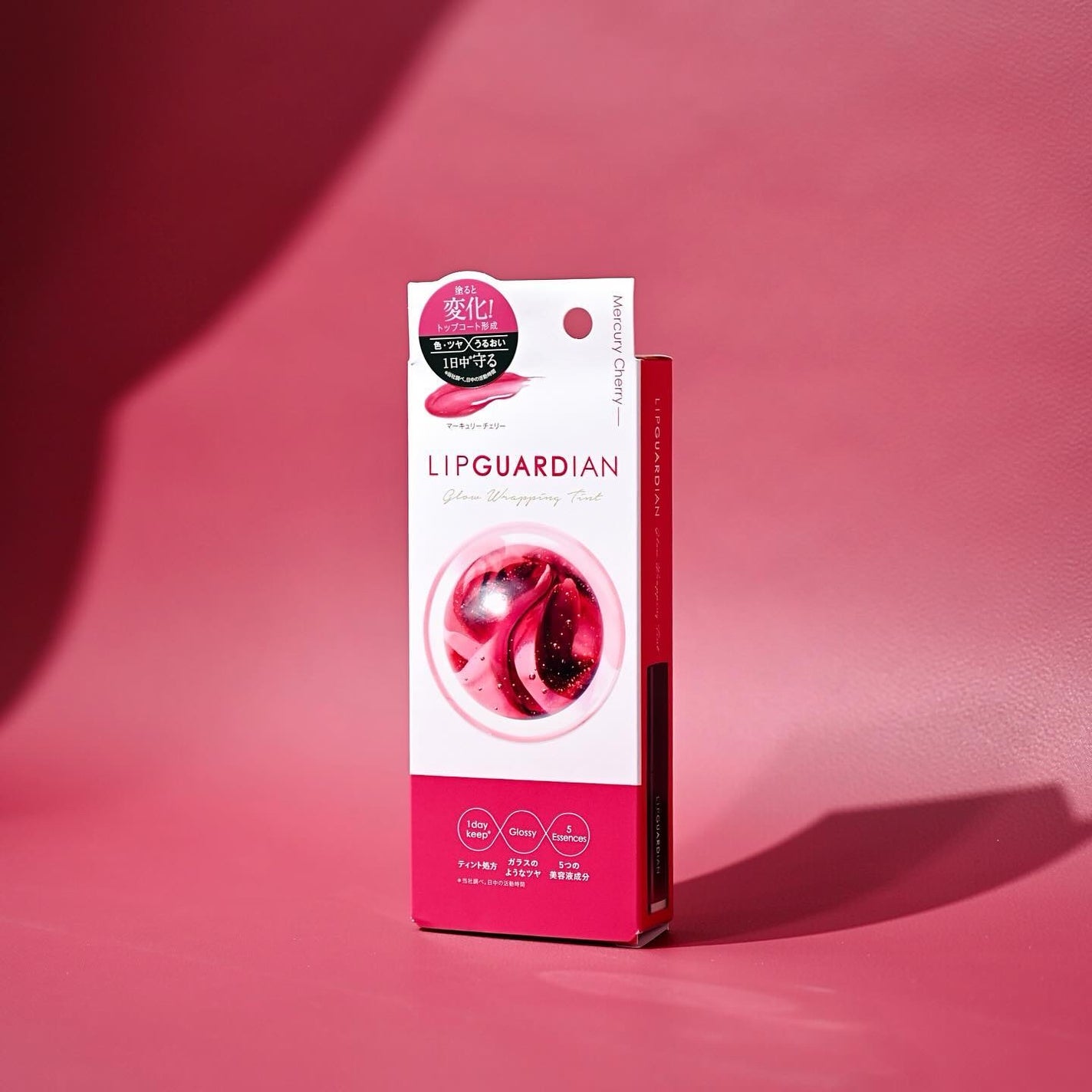 グロウラッピングティント/LIPGUARDIAN/リップティントを使ったクチコミ(5枚目)