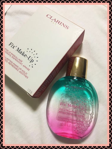 フィックス メイクアップ/CLARINS/ミスト状化粧水を使ったクチコミ（2枚目）