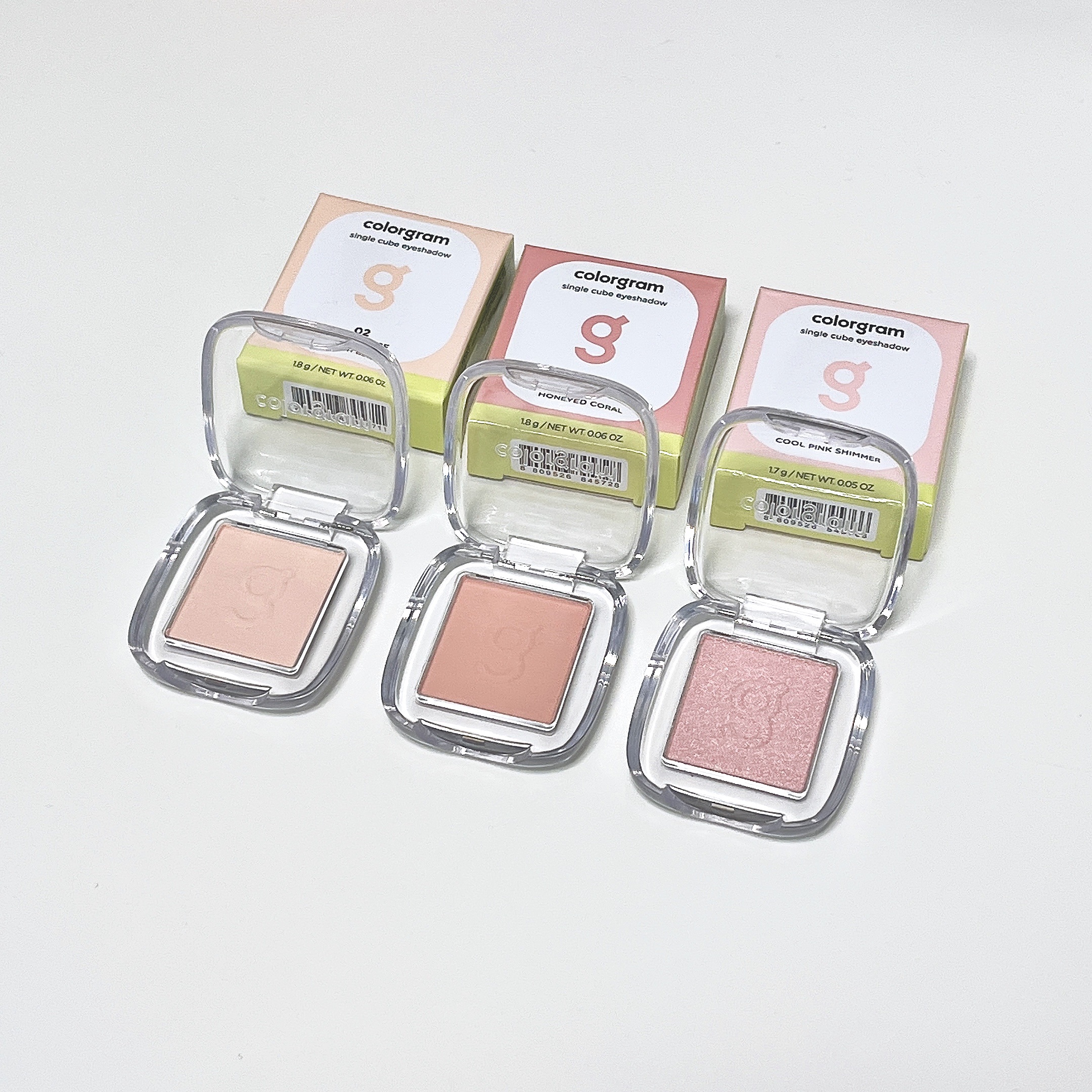 シングルキューブシャドウ/Colorgram/単色アイシャドウを使ったクチコミ（2枚目）