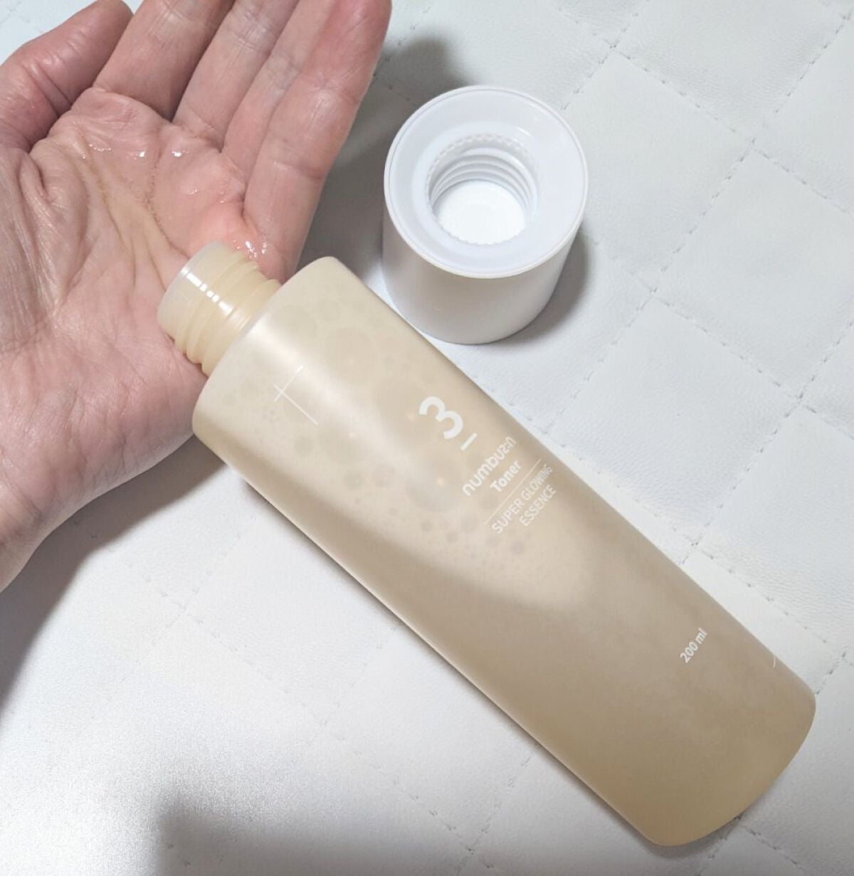 3番 うるツヤ発酵トナー/numbuzin/化粧水を使ったクチコミ(3枚目)