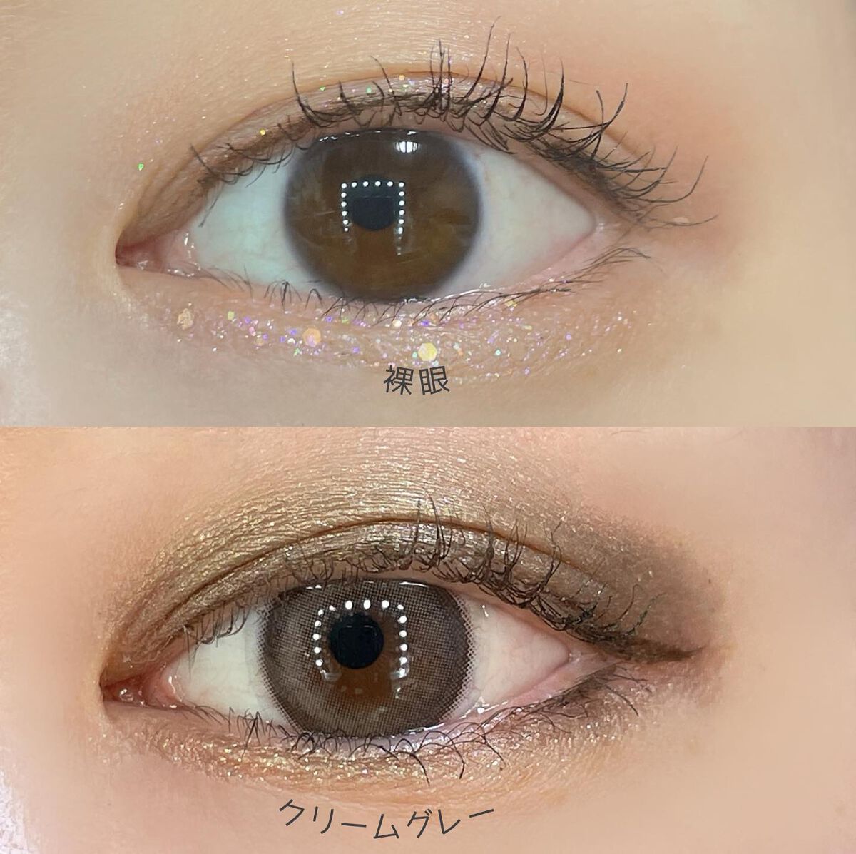 chuuLENS Milk&Tea 1day/chuu LENS/ワンデー(1DAY)カラコンを使ったクチコミ(3枚目)