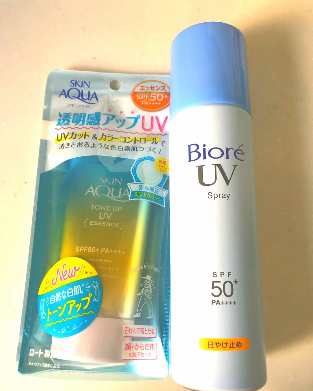 ビオレUV 速乾さらさらスプレー/ビオレ/日焼け止めミスト・スプレーを使ったクチコミ(1枚目)