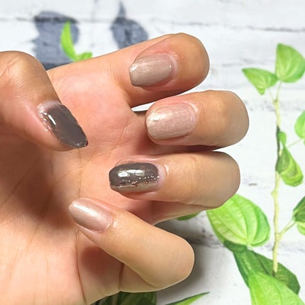 BRG ジェルネイル/DAISO/ジェルネイルを使ったクチコミ(4枚目)