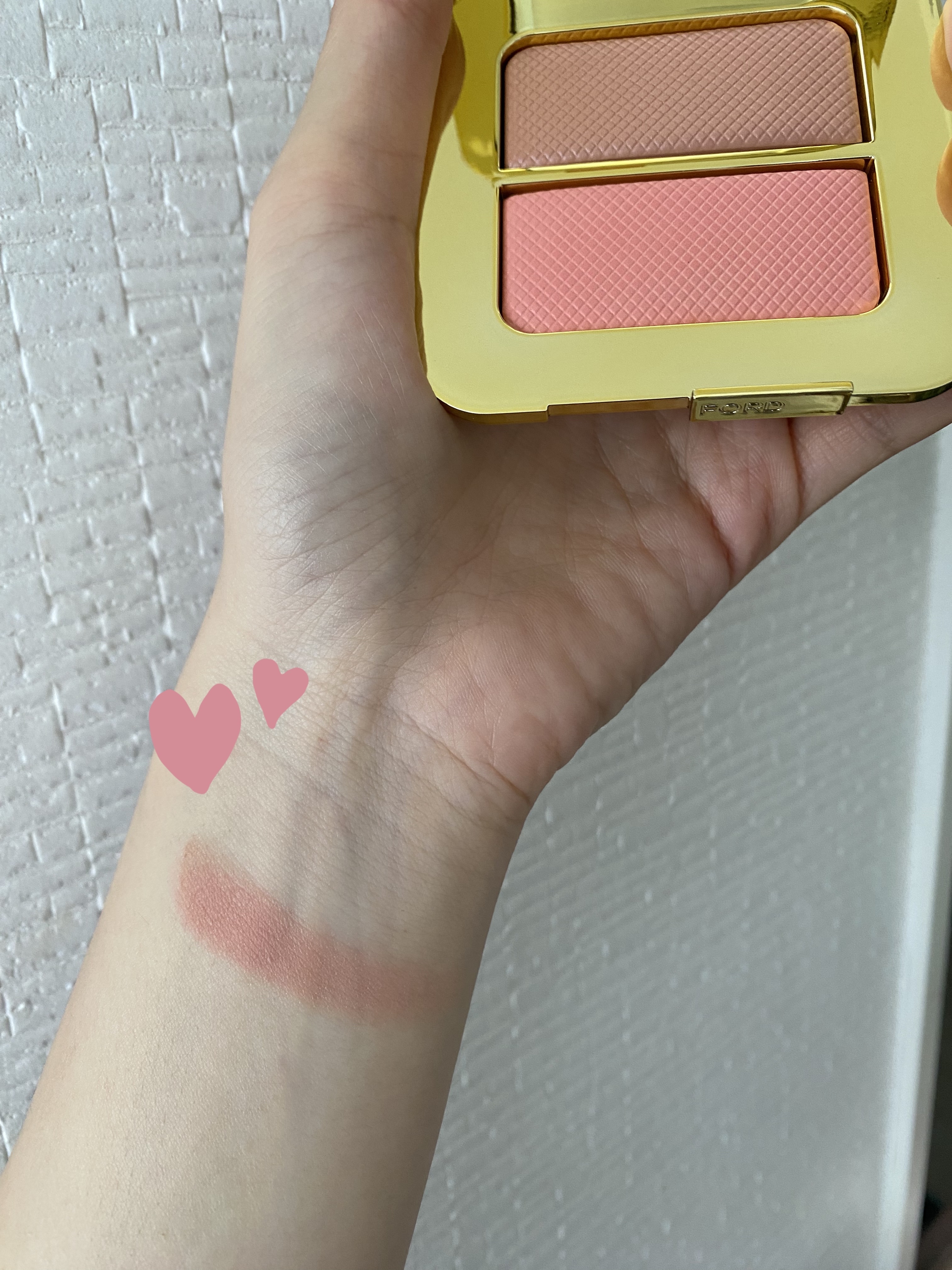 試してみた】シアーチークデュオ TOM FORD BEAUTYの人気色