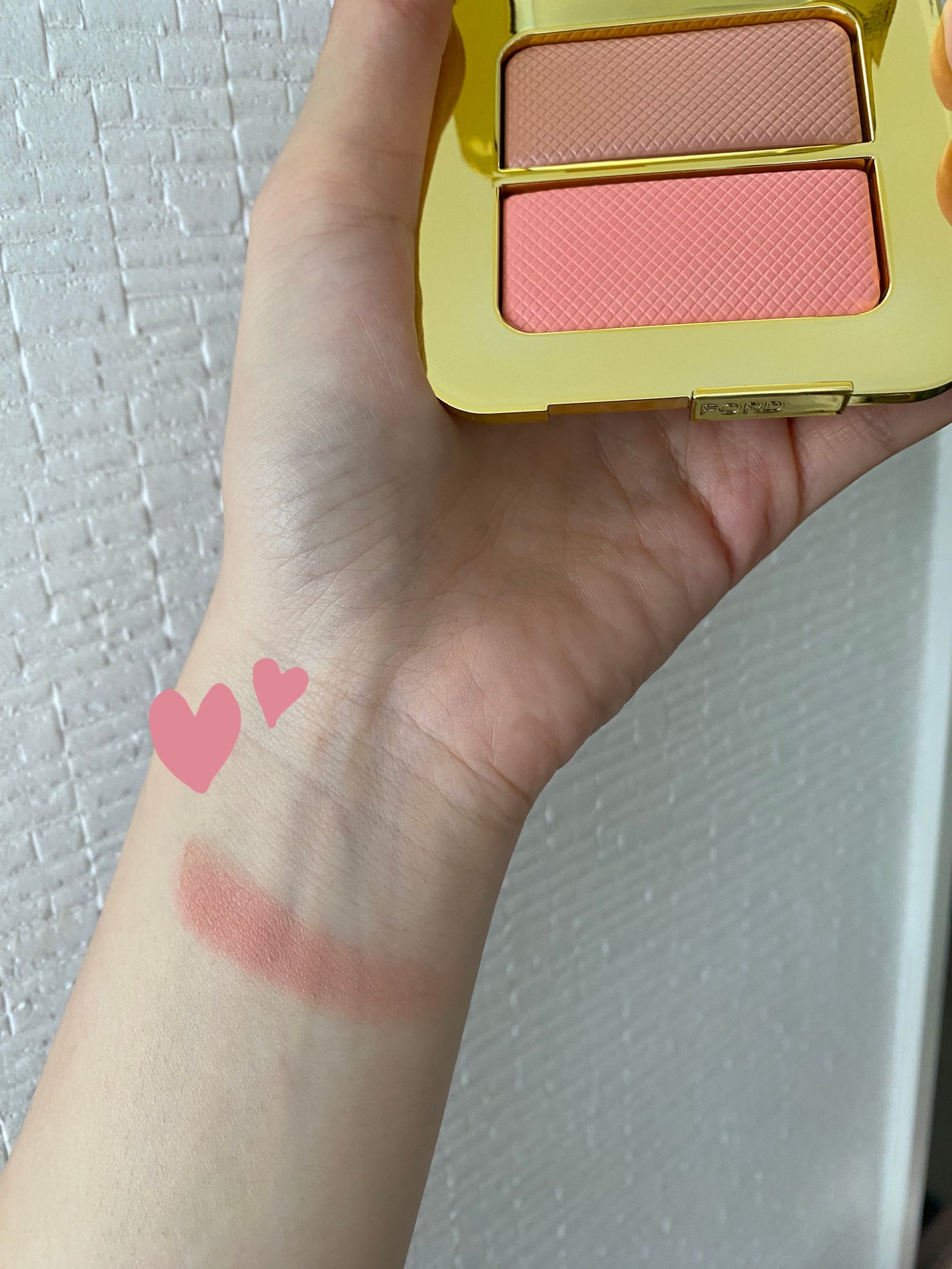 シアーチークデュオ/TOM FORD BEAUTY/パウダーチークを使ったクチコミ(1枚目)