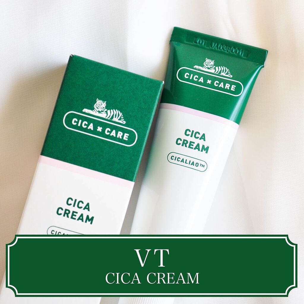 CICA クリーム/VT/フェイスクリームを使ったクチコミ(1枚目)