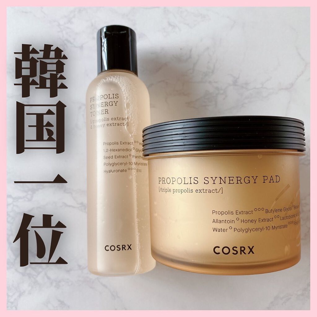 フルフィットプロポリスシナジートナー/COSRX/化粧水を使ったクチコミ（1枚目）