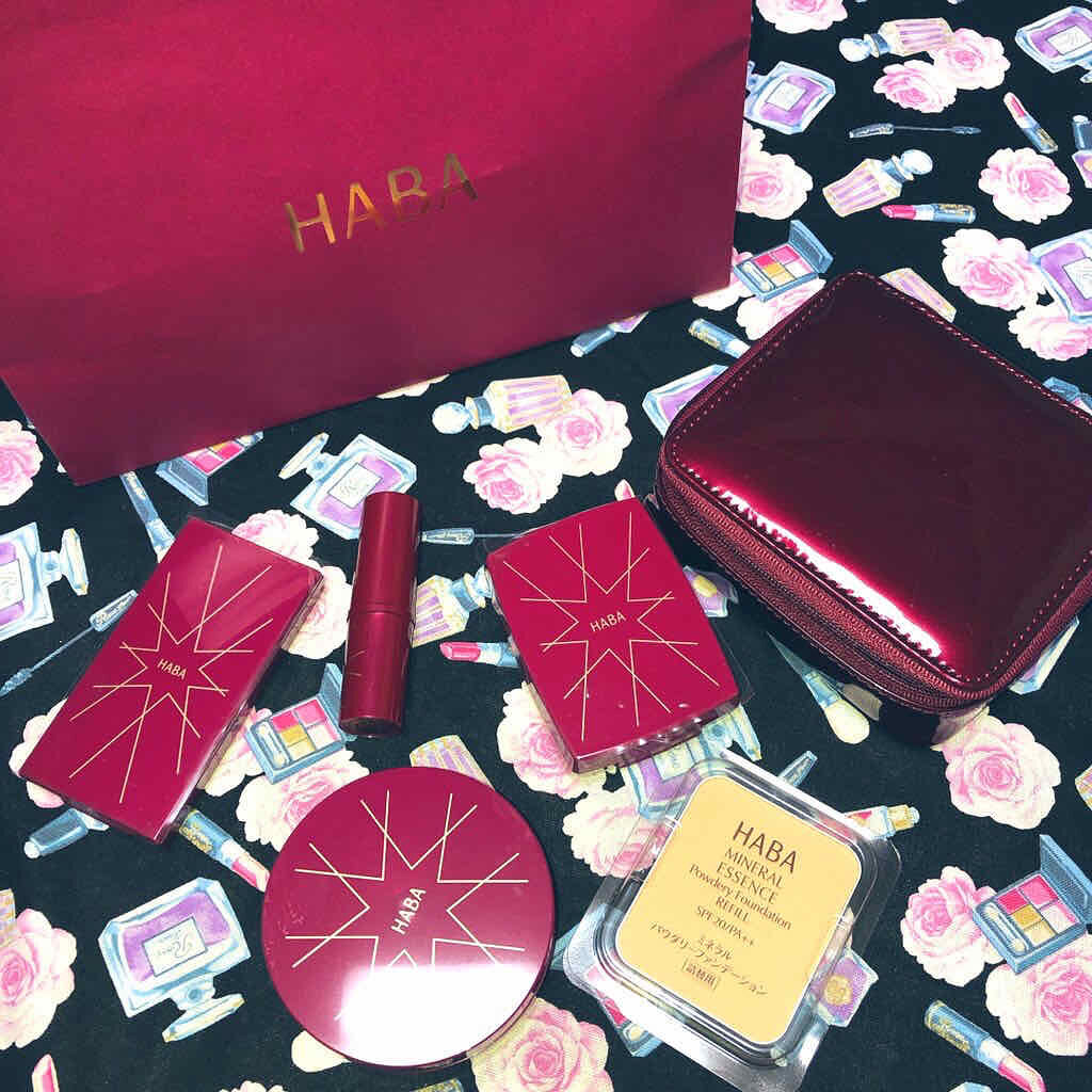 スイートクリスマスコレクション/HABA/メイクアップキットを使ったクチコミ（3枚目）