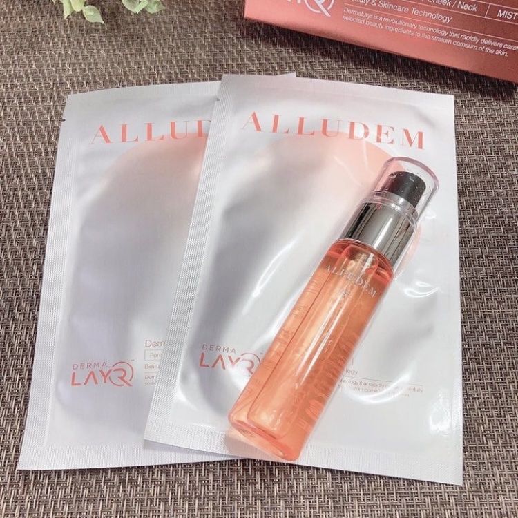 Derma Lift Mask/ALLUDEM/スキンケアキットを使ったクチコミ（2枚目）