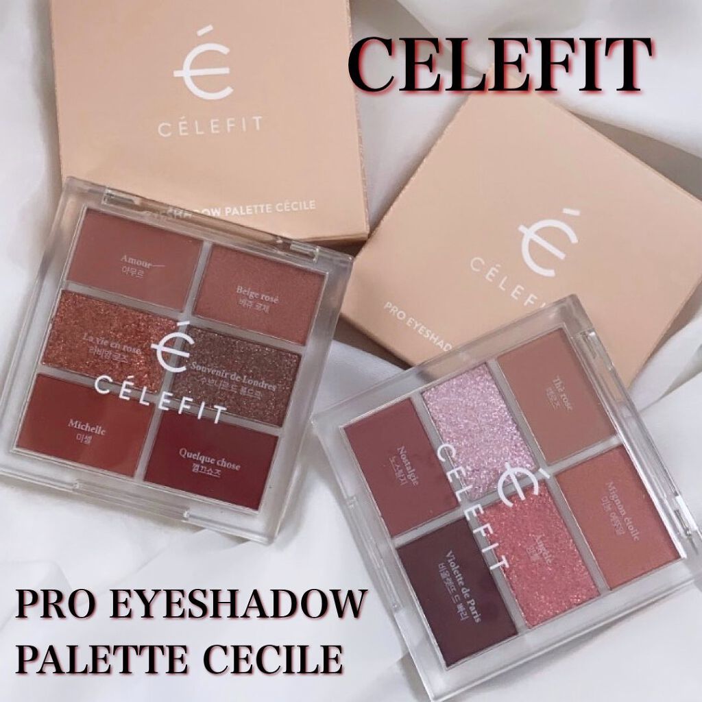 プロアイシャドウパレットセシル/CELEFIT/アイシャドウパレットを使ったクチコミ（1枚目）