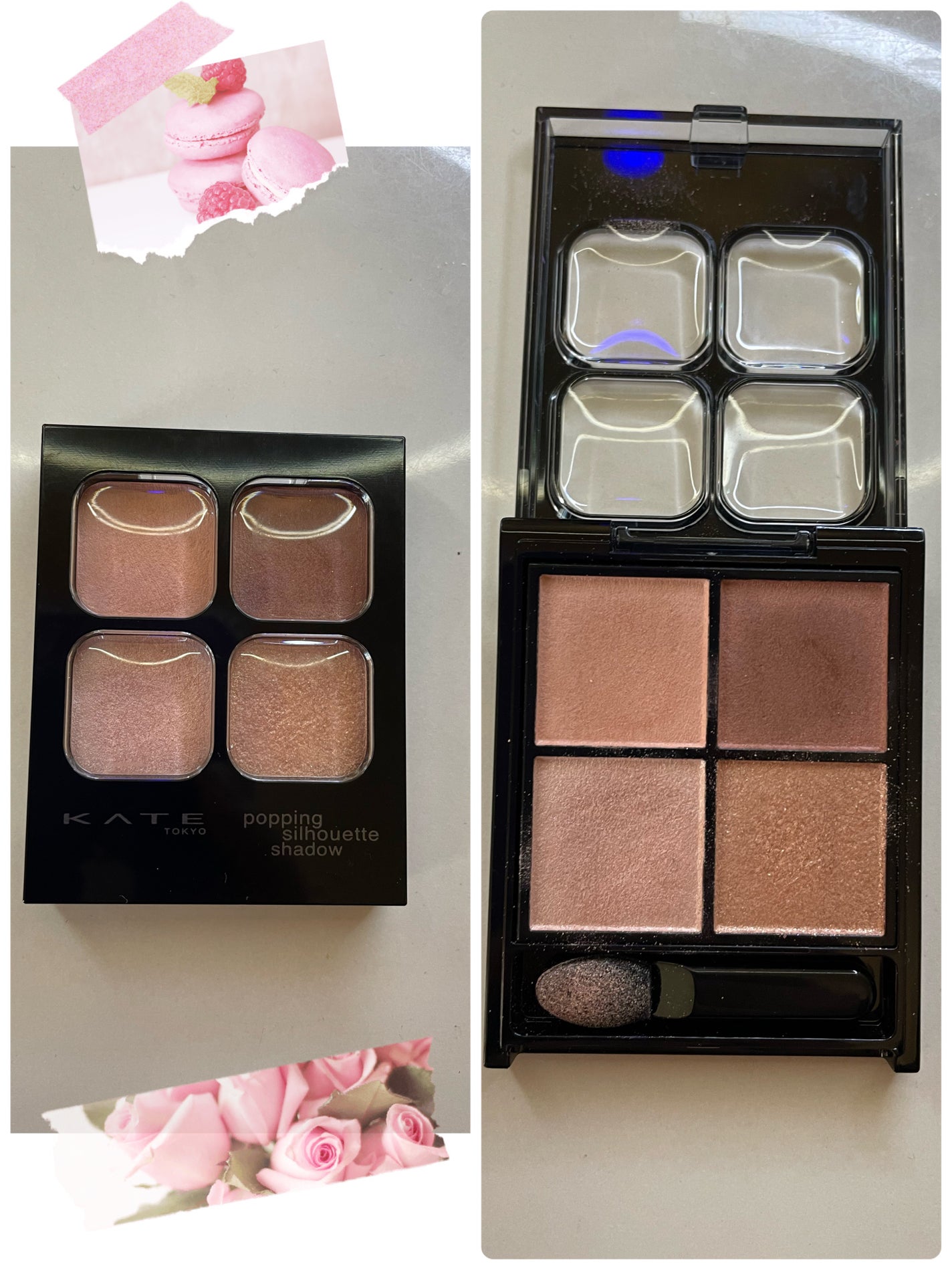 ケイト ポッピングシルエットシャドウ/KATE/アイシャドウパレットを使ったクチコミ(1枚目)