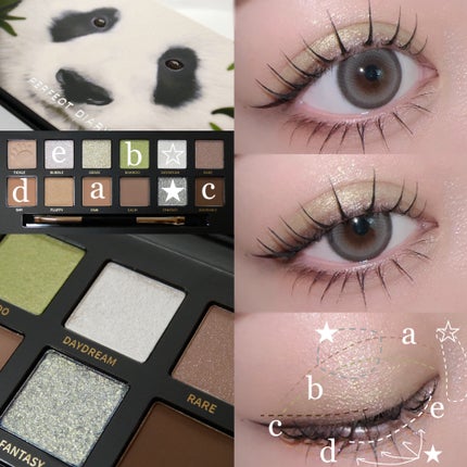 エクスプローラ12色 動物アイシャドウパレット/PERFECT DIARY/アイシャドウパレットを使ったクチコミ(4枚目)