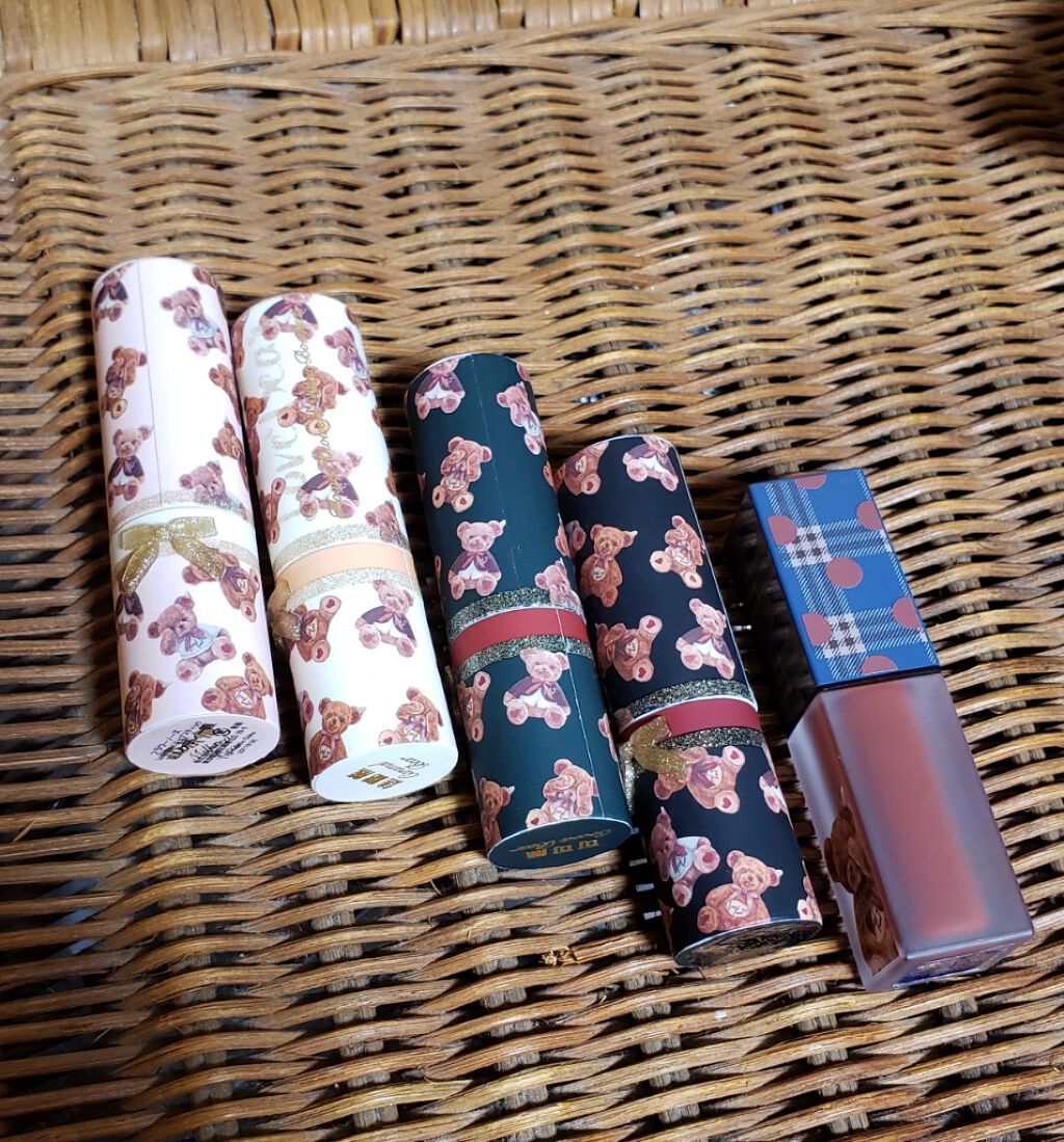 LoveBear ココアムースティントルージュ 肉桂小熊(シナモン)/FlowerKnows/リップティントを使ったクチコミ（1枚目）