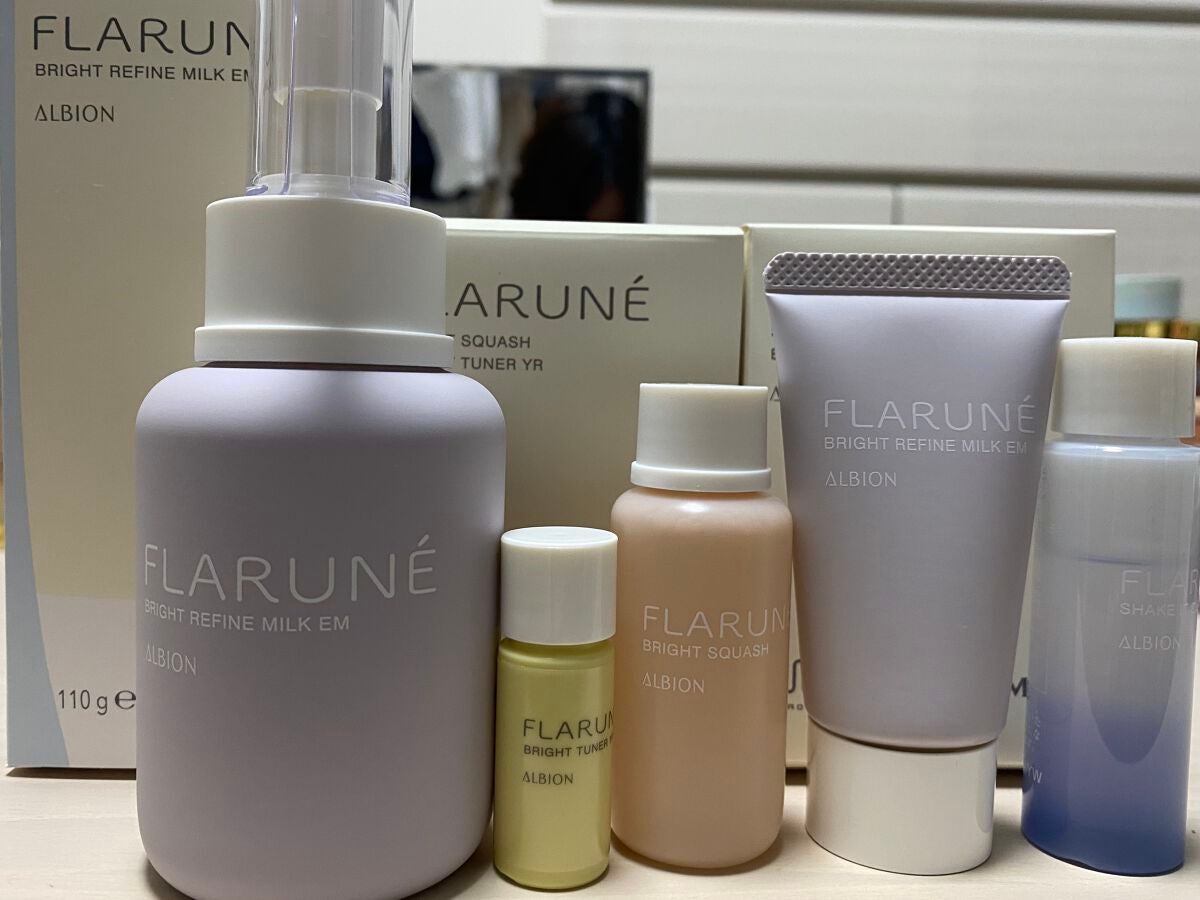 フラルネ ブライトリファイン ミルク EM/ALBION/乳液を使ったクチコミ(1枚目)