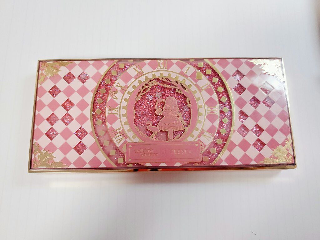 アリスドリームランドシリーズ 12色アイシャドウパレット(ZEESEA×大英博物館)/ZEESEA/アイシャドウパレットを使ったクチコミ(3枚目)