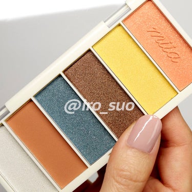 【100均コスメ】miia・6colors eyeshadow・NIGHT OUT【swatch】
ダイソーで購入したmiiaコラボ6colors eyeshadowのNIGHT OUT。
価格は1