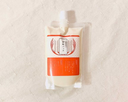 京都伏見の酒粕パック/ナノ/洗い流すパック・マスクを使ったクチコミ(1枚目)