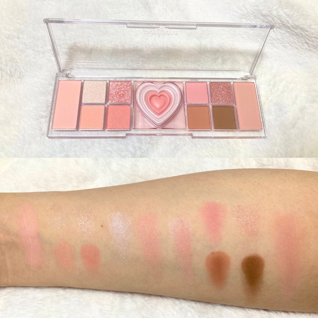 オールテイクムードライクパレット/PERIPERA/アイシャドウパレットを使ったクチコミ（3枚目）