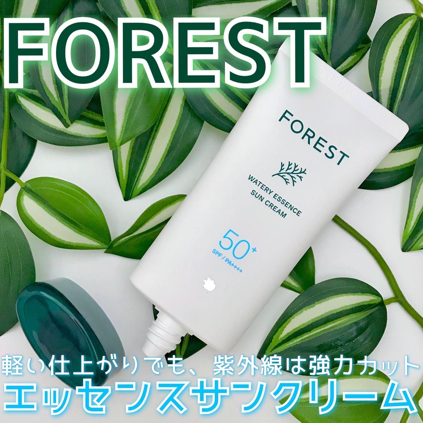 フォレスト エッセンスサンクリーム/FoRest by Greenfinger/日焼け止めローションを使ったクチコミ（1枚目）