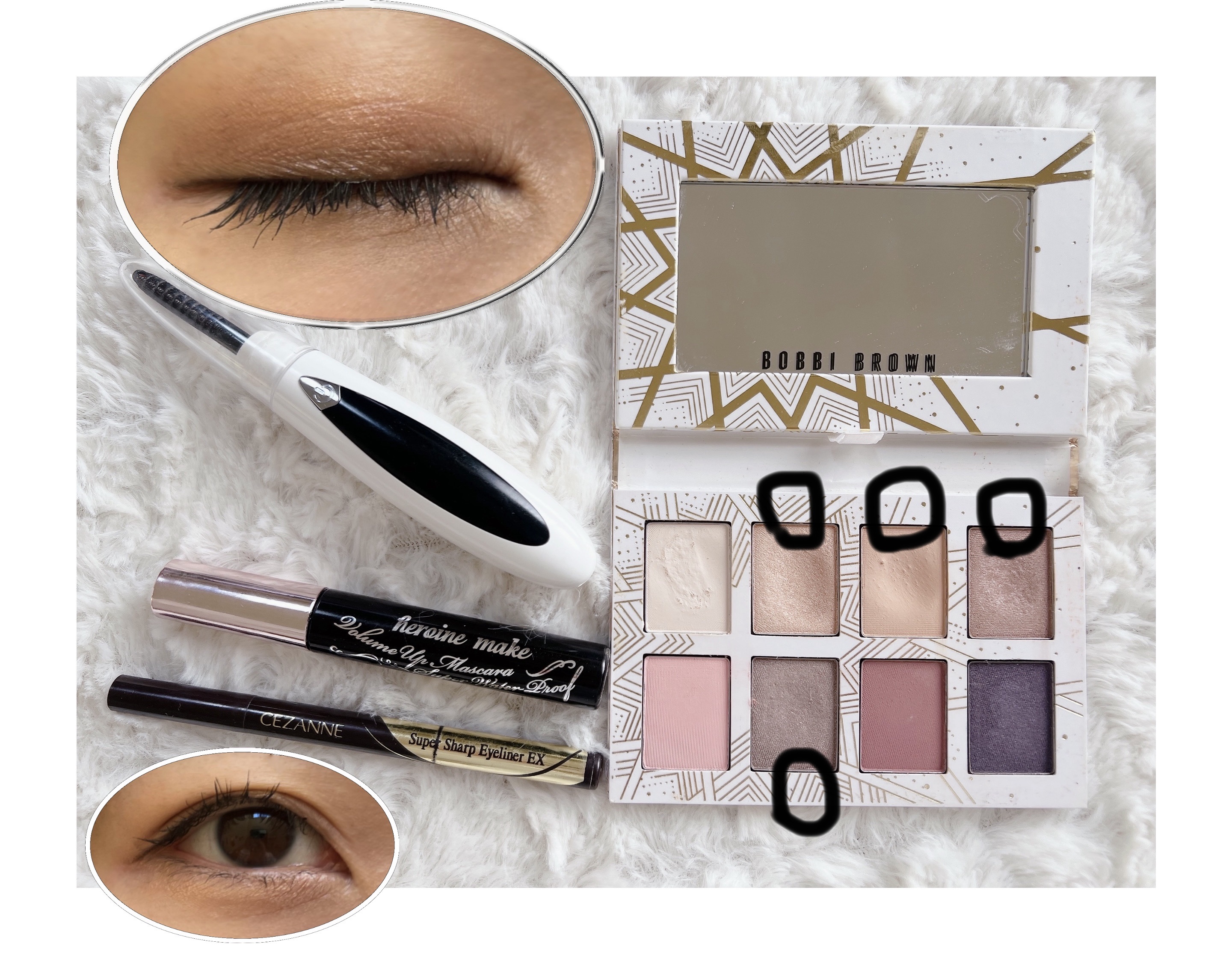 オパールセント ドリーム アイシャドウ パレット/BOBBI BROWN/アイシャドウパレットを使ったクチコミ（1枚目）