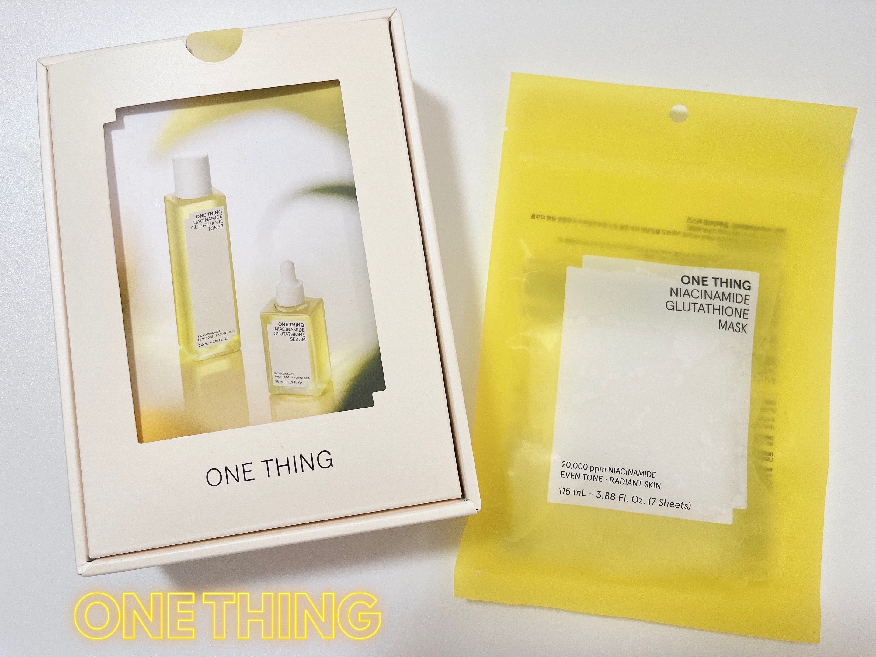 ナイアシンアミドグルタチオントナー/ONE THING/化粧水を使ったクチコミ（1枚目）