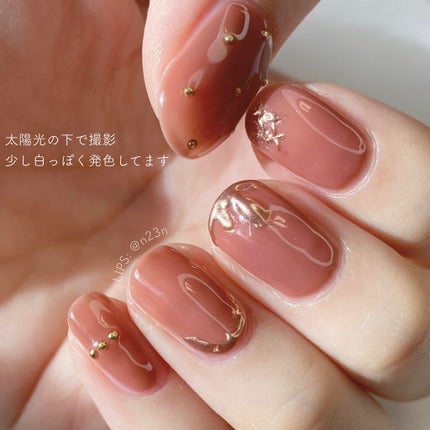 ジェルネイル(ライト対応)/セリア/ジェルネイルを使ったクチコミ(4枚目)