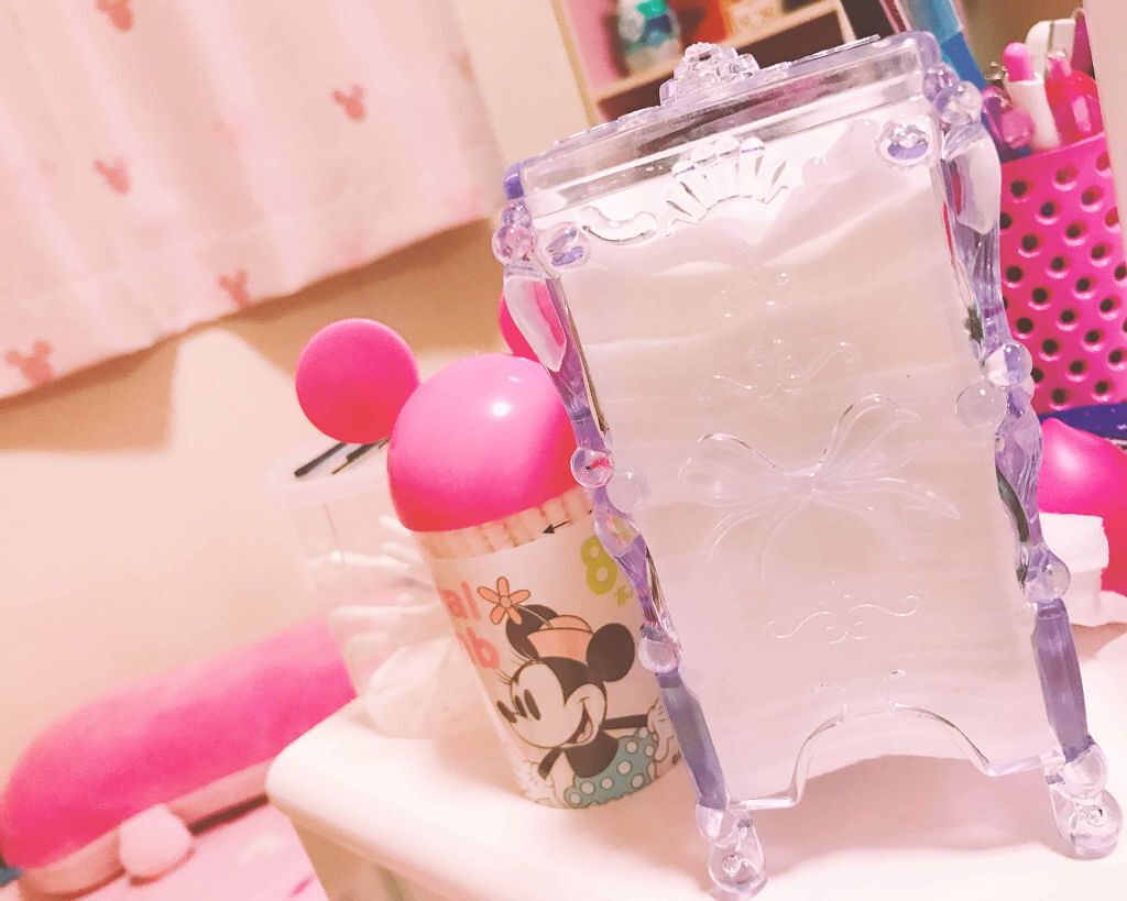 乙女キブンなコットンケース/DAISO/その他化粧小物を使ったクチコミ(1枚目)