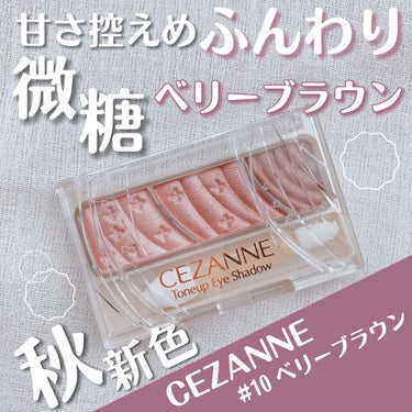 トーンアップアイシャドウ/CEZANNE/パウダーアイシャドウを使ったクチコミ（1枚目）