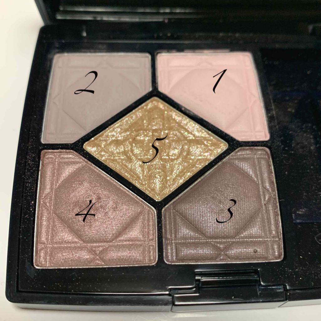 サンク クルール/Dior/アイシャドウパレットを使ったクチコミ(2枚目)