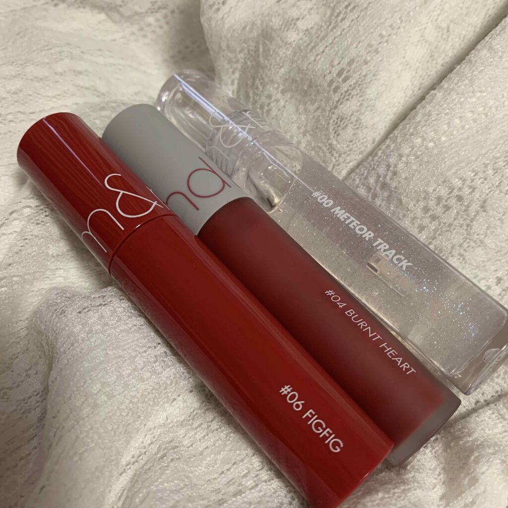 ジューシーラスティングティント/rom&nd/リップティントを使ったクチコミ(4枚目)