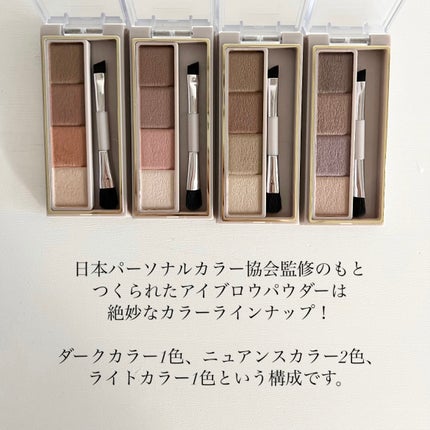 カラーエディットパウダーブロウ/excel/パウダーアイブロウを使ったクチコミ(2枚目)