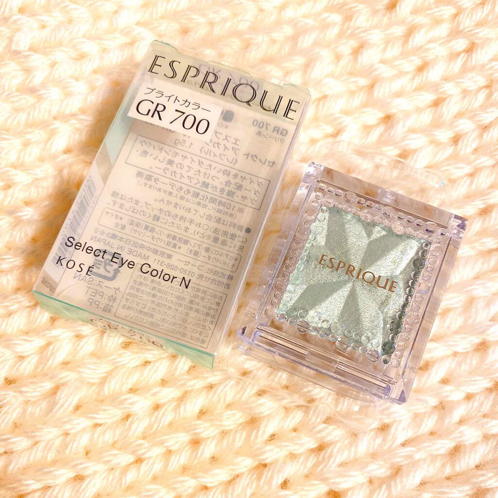 初めてエスプリーク♡

こんにちは！
コロナの影響で色々と自粛ムード🥺

でも、買いますけどね、コスメは(笑)

まずはこれ！

ESPRIQUE
セレクト アイカラー N
GR700

10時間化粧持ちデータ取得
されているそうです🤔