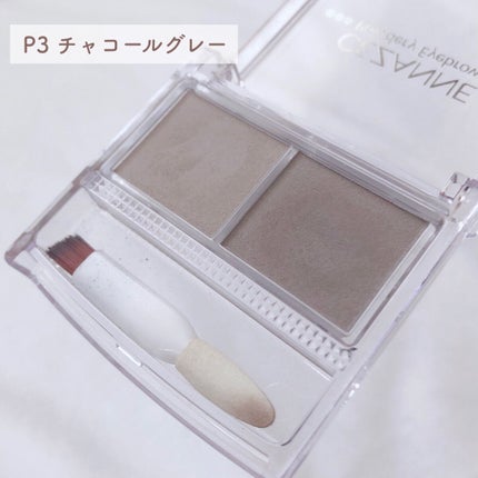 パウダリーアイブロウ/CEZANNE/パウダーアイブロウを使ったクチコミ(4枚目)