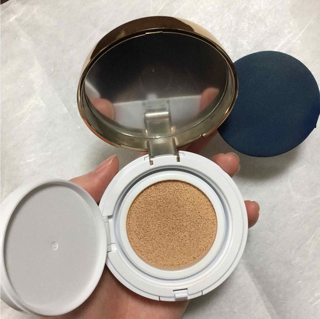 M クッション ファンデーション(モイスチャー)/MISSHA/クッションファンデーションを使ったクチコミ（2枚目）